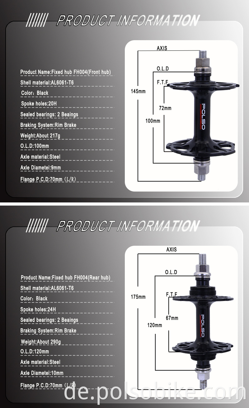 Fixed hub light weight